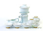 Набор посуды # 866 фарфор гайвань - автопролив чахай 8 чашек