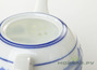 Набор посуды # 882  фарфор чайник чахай сито 6 чашек 6 сян бэй