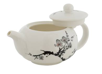Набор посуды для чайной церемонии из 9 предметов # 41982 фарфор: гайвань 250 мл гундаобэй 200 мл сито 6 пиал по 52 мл